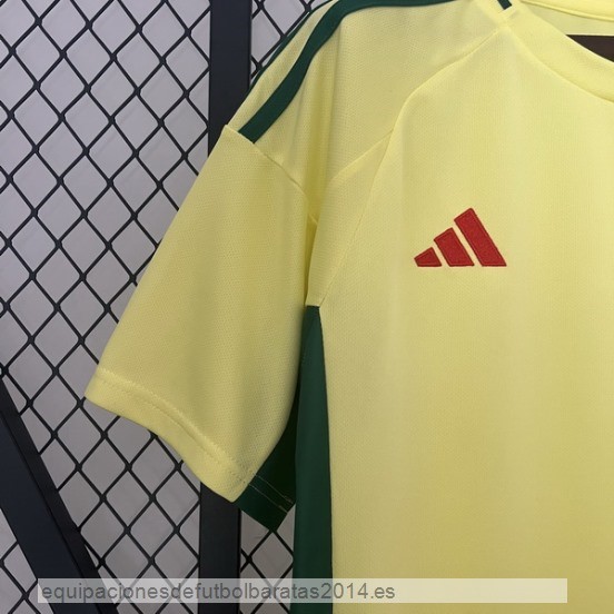 Nuevo Tailandia 2ª Camiseta Gales 2024 Amarillo Baratas